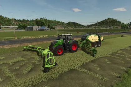 Ефективний Мод AI Baler And Forage Wagon для Farming Simulator 25 — 3