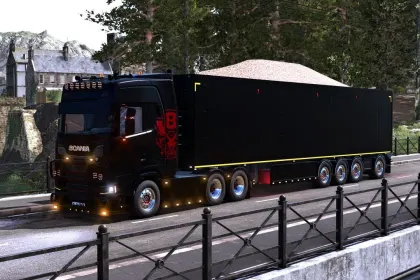 Ефективний Причіп STAS Walking Floor для Farming Simulator 25 — 2