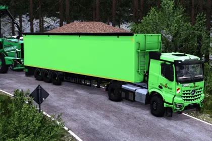 Ефективний Причіп STAS Walking Floor для Farming Simulator 25 — 5