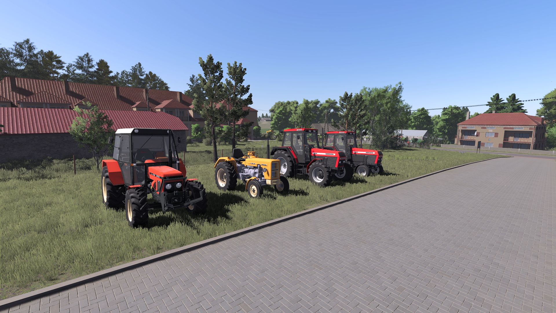 Пак польських тракторів і навісного обладнання для Farming Simulator 25