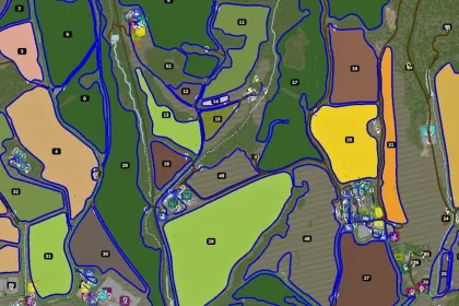 Efektywny Mod AutoDrive Valachy dla Farming Simulator 25