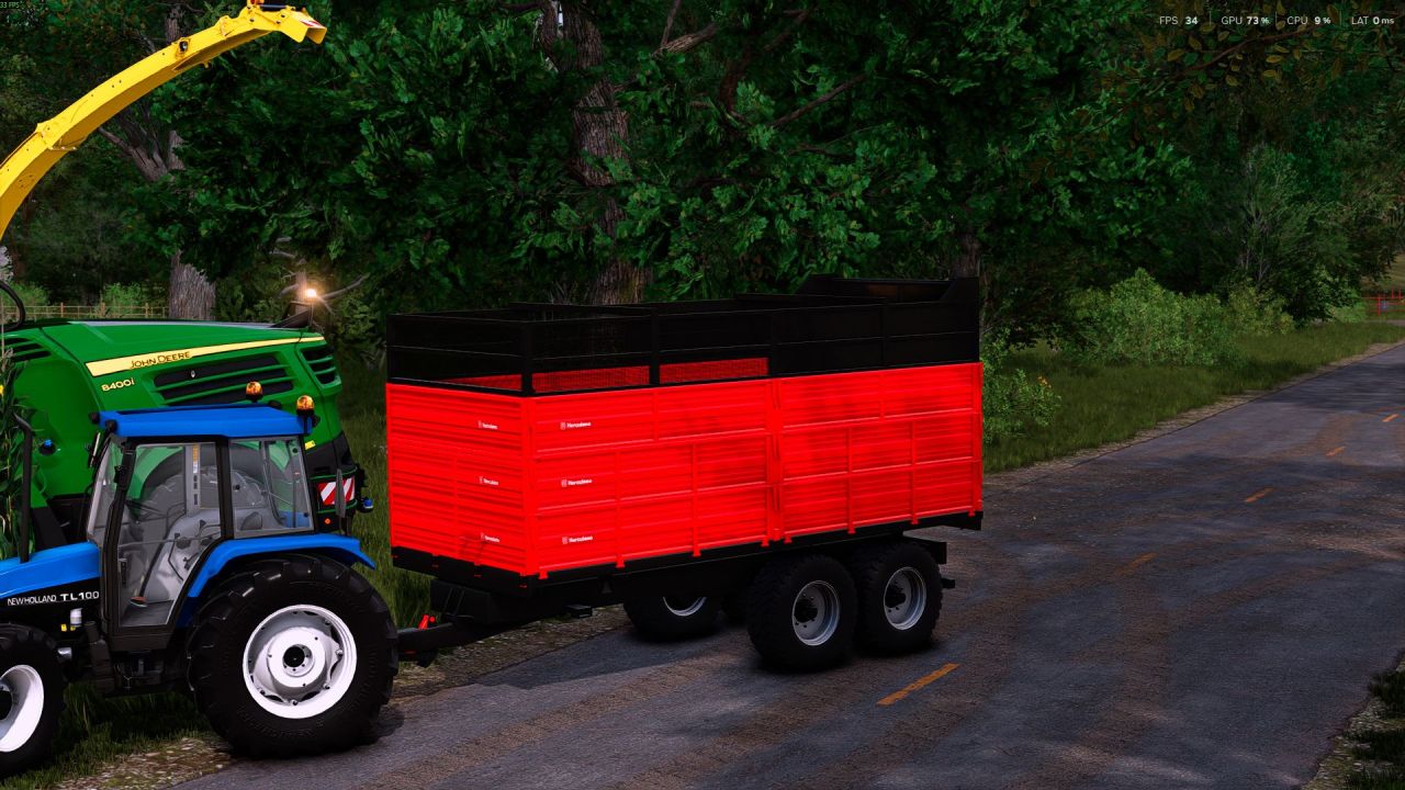 Efficient Herculano 14 Ton Trailer for Farming Simulator 25
