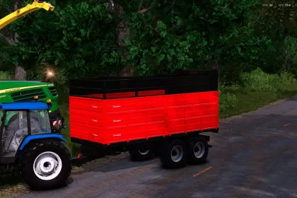 Efficient Herculano 14 Ton Trailer for Farming Simulator 25 — 2
