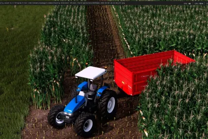 Efficient Herculano Trailer Set2 for Farming Simulator 25