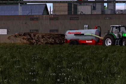 Efficient Herculano 8000l Tank Mod for Farming Simulator 25
