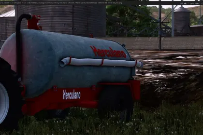 Ефективний Мод на Цистерну Herculano 8000l для Farming Simulator 25 — 2