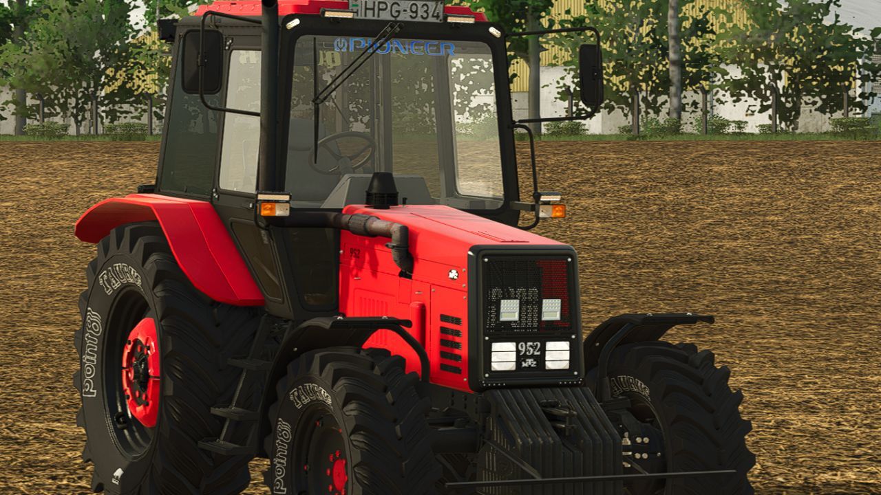 Powerful Tractor MTZ-Belarus 952: Your Reliable Assistant in Farming Simulator 25