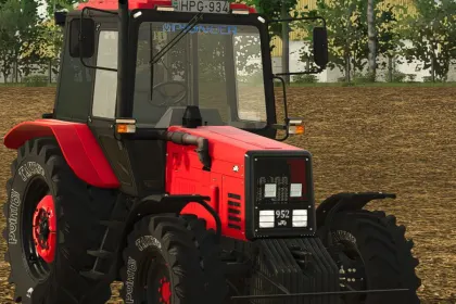 Потужний Трактор MTZ-Belarus 952: Ваш Надійний Помічник у Farming Simulator 25