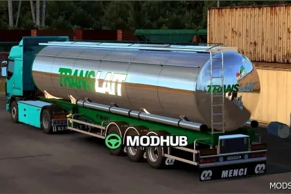 Цистерна Menci V1.2 – стильний та функціональний трейлер