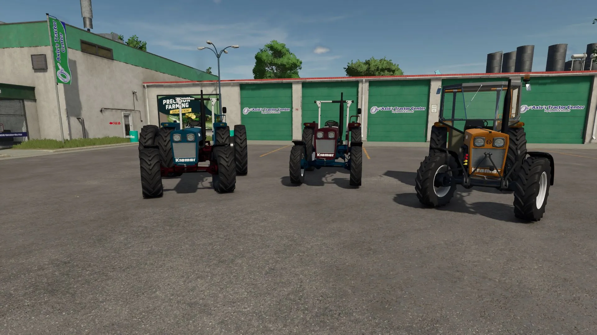 Мод на Kramer KL 714 для Farming Simulator 25