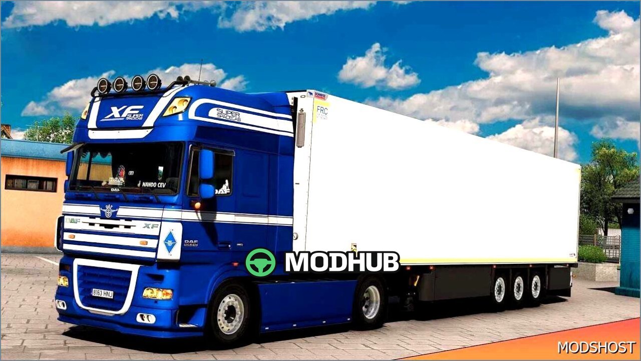 DAF XF 105 von Vad&k V7.19 - beeindruckendes ETS2-Mod