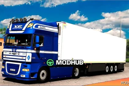 DAF XF 105 від Vad&k V7.19 - вражаючий мод для ETS2