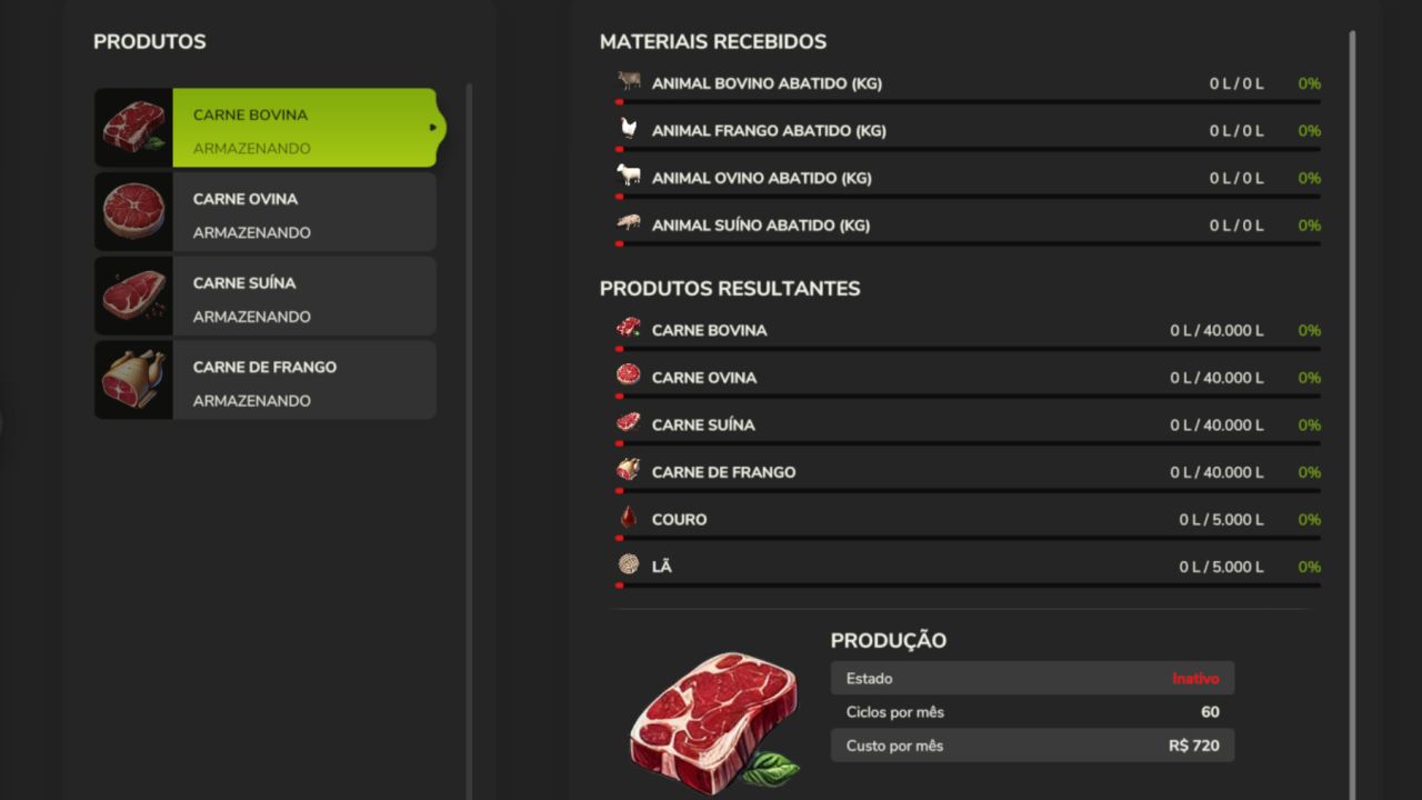 Rzeźnia i przetwórstwo mięsa dla Farming Simulator 25 - Zrzuty ekranu