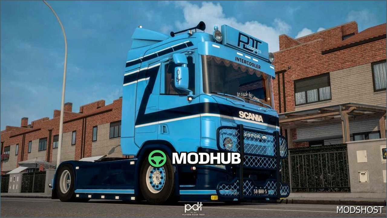 Scania R500 + Anhänger PDT Logistik V2.0 - beeindruckendes Mod