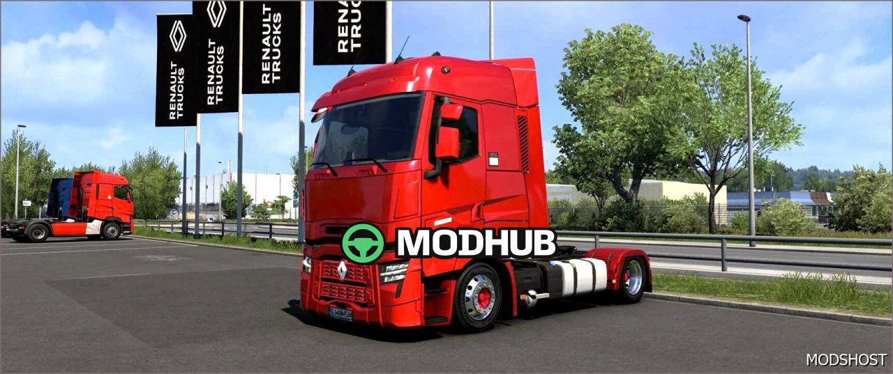 Додаток до шасі LOW Deck для Renault Range T & T EVO V1.9 - стильний та функціональний