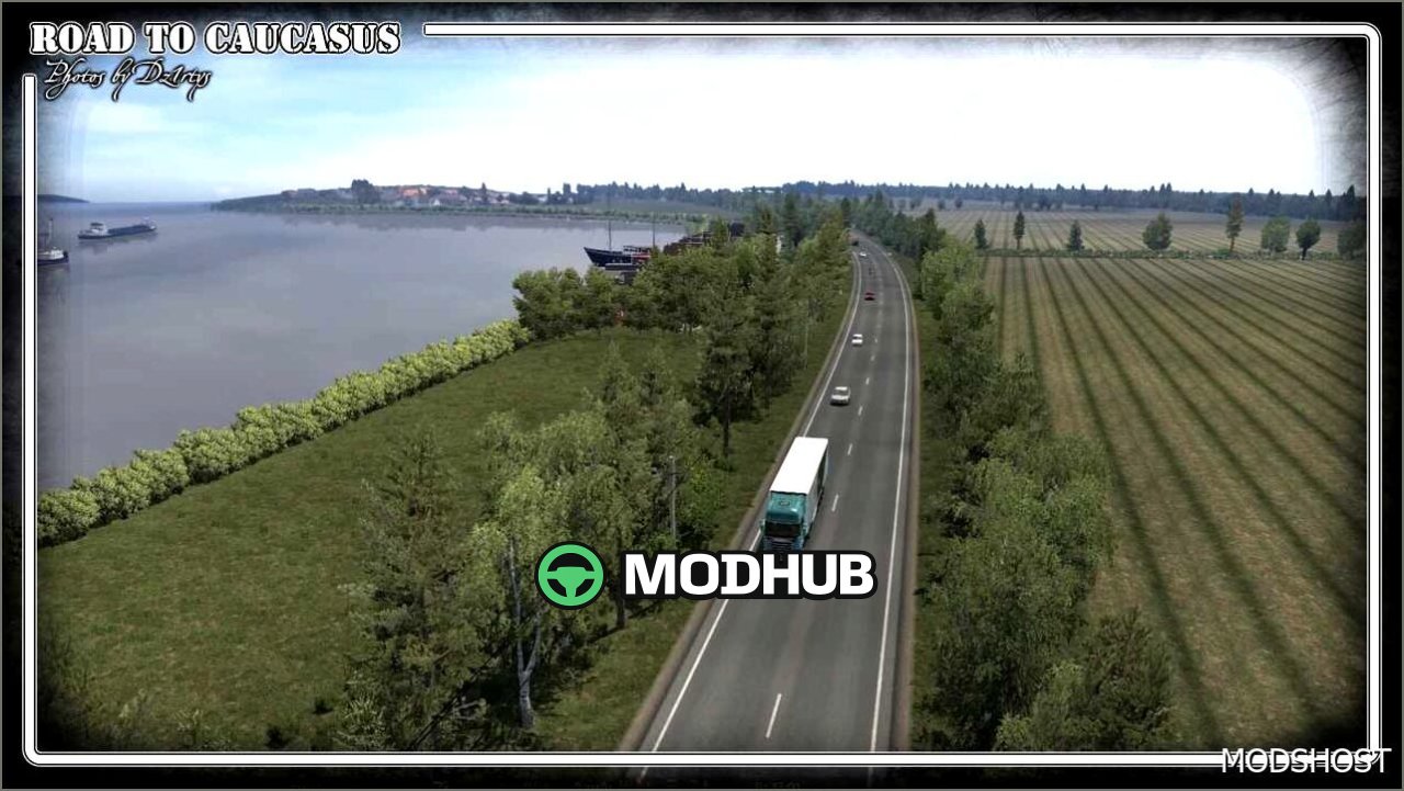 Дорога до Кавказу V2.5 - мальовнича карта