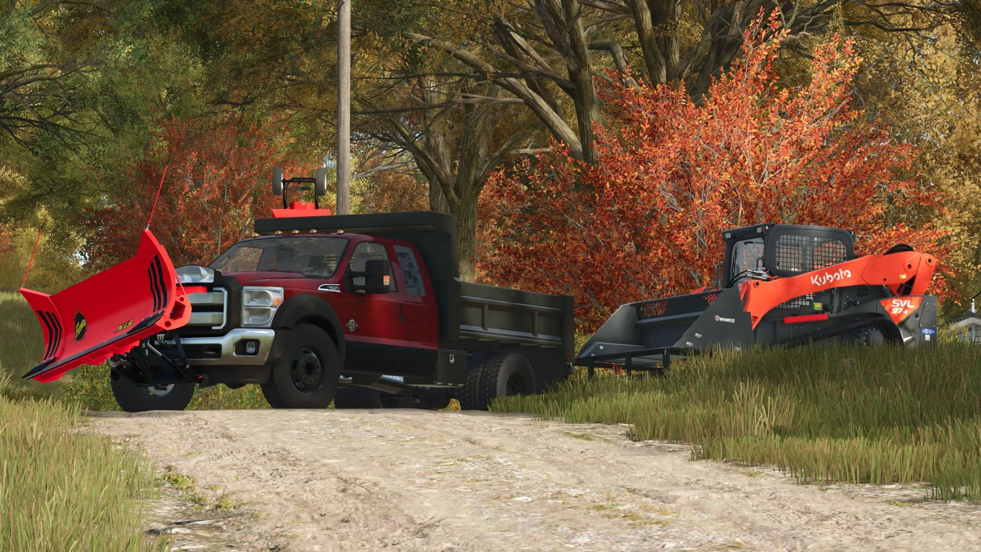 Mod 2016 Ford F450 Dump für Farming Simulator 25