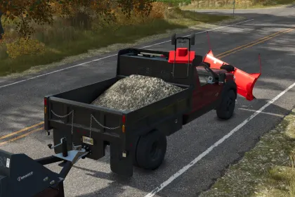 Mod 2016 Ford F450 Dump für Farming Simulator 25 — 3