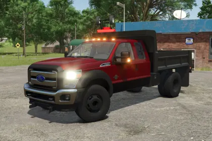 Mod 2016 Ford F450 Dump für Farming Simulator 25 — 4