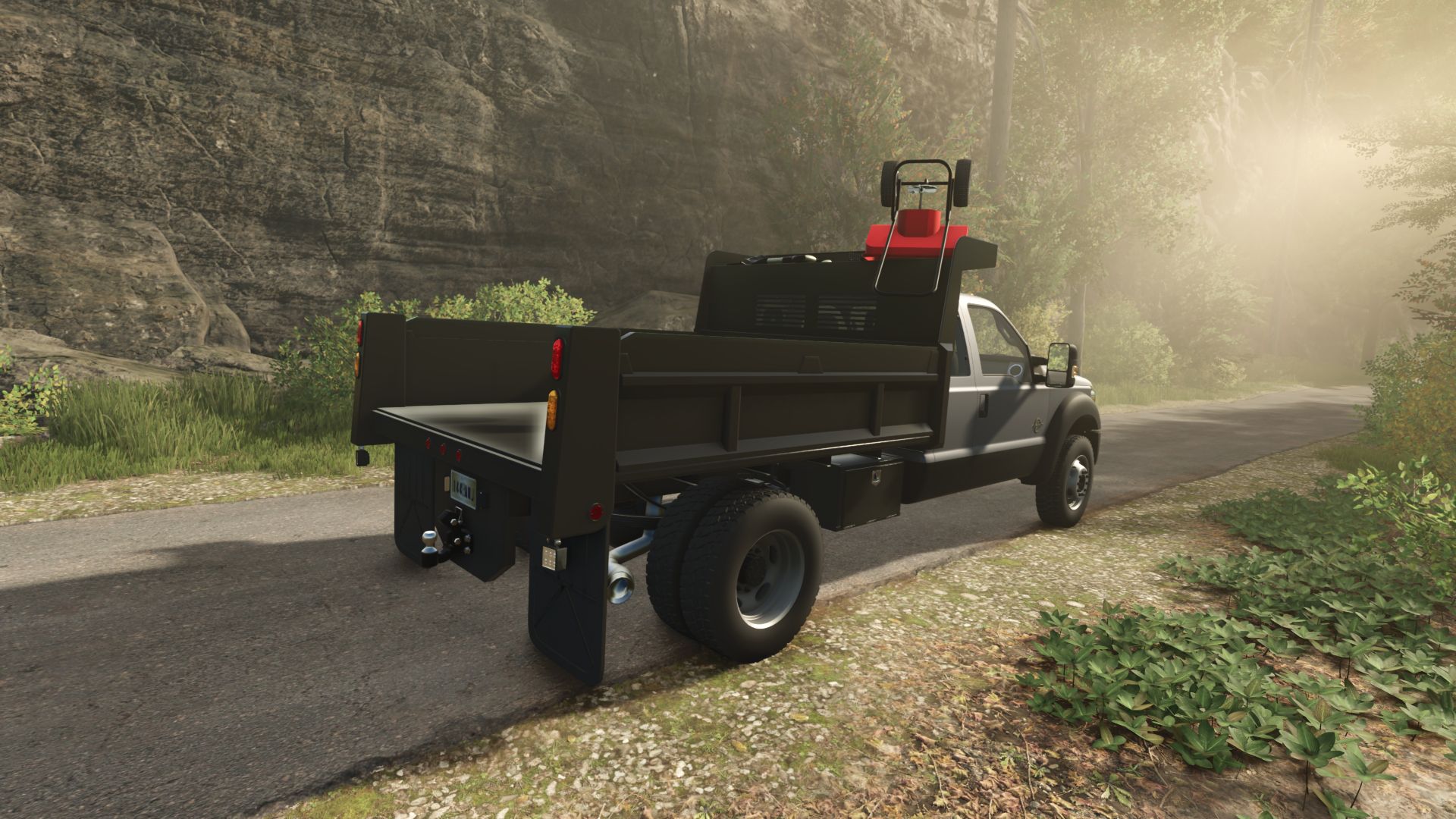 Mod 2016 Ford F450 Dump dla Farming Simulator 25 - Zrzuty ekranu