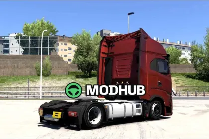 LOW Deck Chassis Addon für SCS Iveco S WAY V1.2 - schlank und praktisch