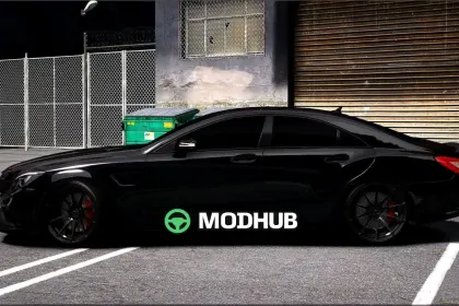 Mercedes CLS 63S Schwarz: Sportlicher und Aggressiver Mod