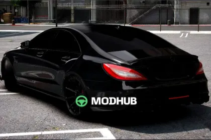 Mercedes CLS 63S Чорний: Спортивний та агресивний мод — 2