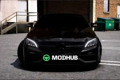 Mercedes CLS 63S Чорний: Спортивний та агресивний мод — 3