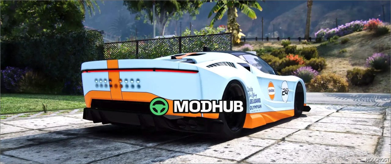 Ferarri SF90 Abflug: Striking and Dynamic Vehicle Mod