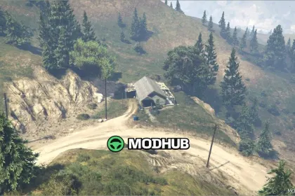 MLO A House beyond Hills - Stunning GTA 5 Map Mod