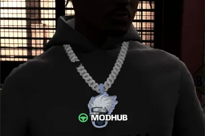Кастомний ланцюг Какаші - стильний мод для GTA V