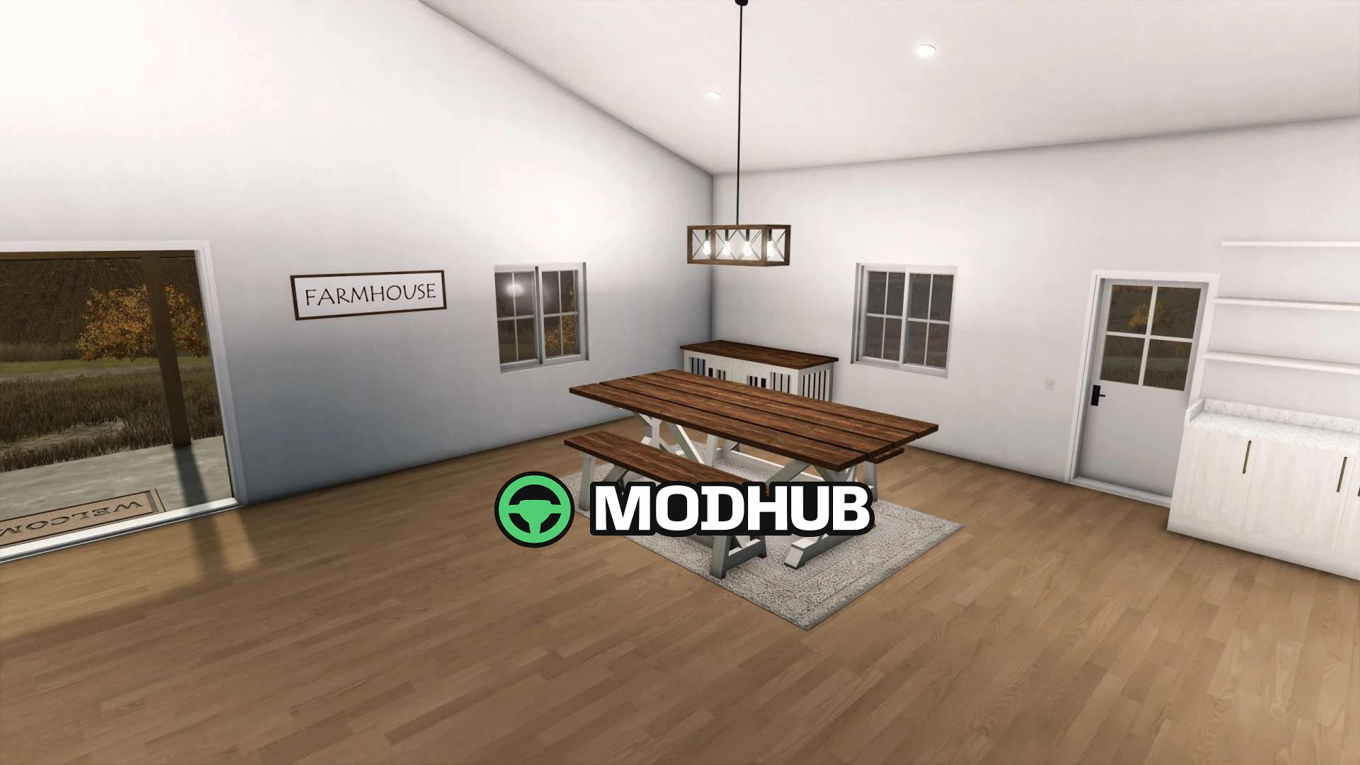 Мод на Будинки (фермхауси) Barndominium Shed v1.0.0.0 для Фермер Симулятор 25