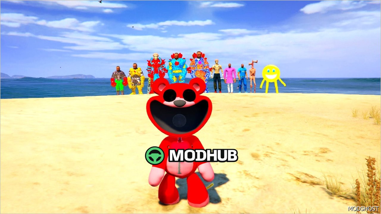 Bobby Bearhug Poppy Playtime Chapter 5 Spieler Mod - aufregend