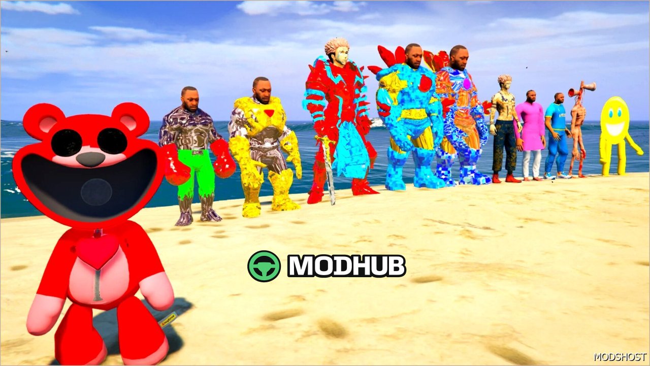 Bobby Bearhug Poppy Playtime Chapter 5 Spieler Mod - aufregend