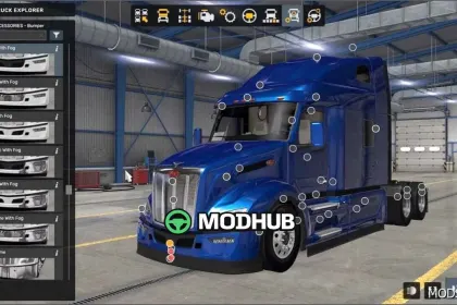 Peterbilt 579 2023 NG 2.5 - Вражаючий та Потужний Мод — 2