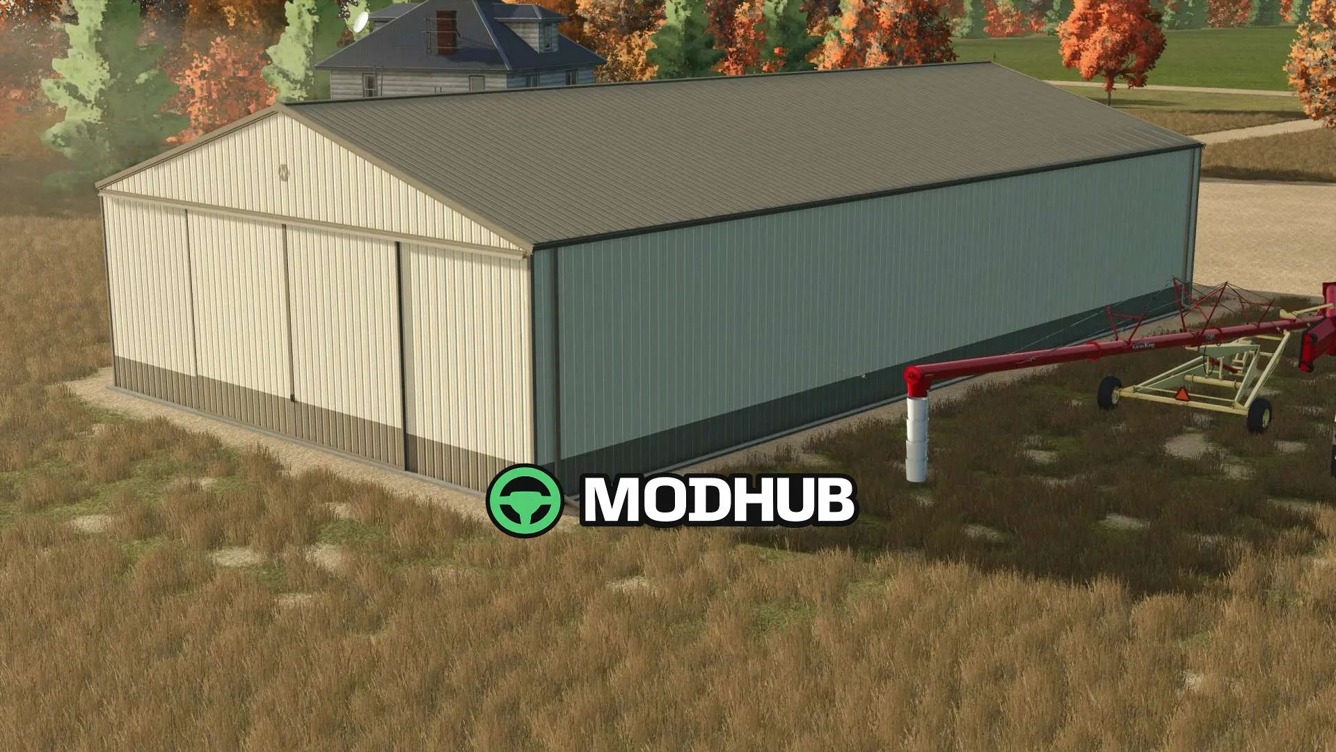 Мод на Сховища Storage Shed 105×60 v1.0.0.0 для Фермер Симулятор 25