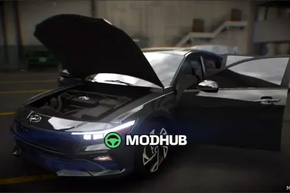Stylischer Hyundai Elantra 2025 - Fahrzeugmod für Grand Theft Auto V