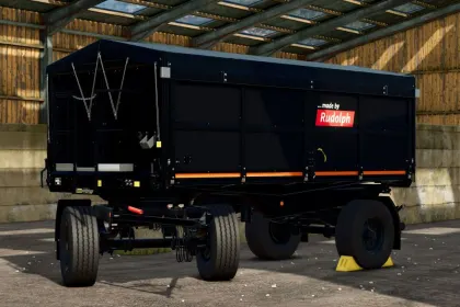 Efficient Mod Rudolph DK280 RP Black Version for Farming Simulator 25