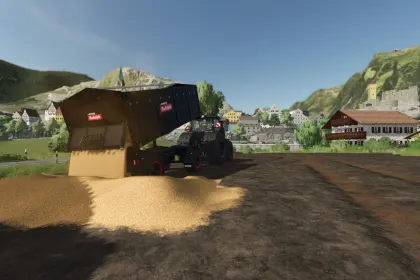 Efektywny Mod Rudolph DK280 RP Czarna Wersja dla Farming Simulator 25 — 2