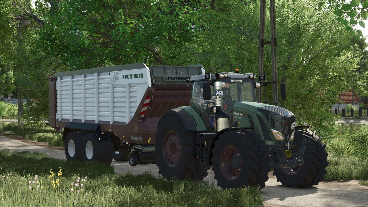 Efektywny Przyczep Pöttinger Jumbo 8450 Db dla Rolników