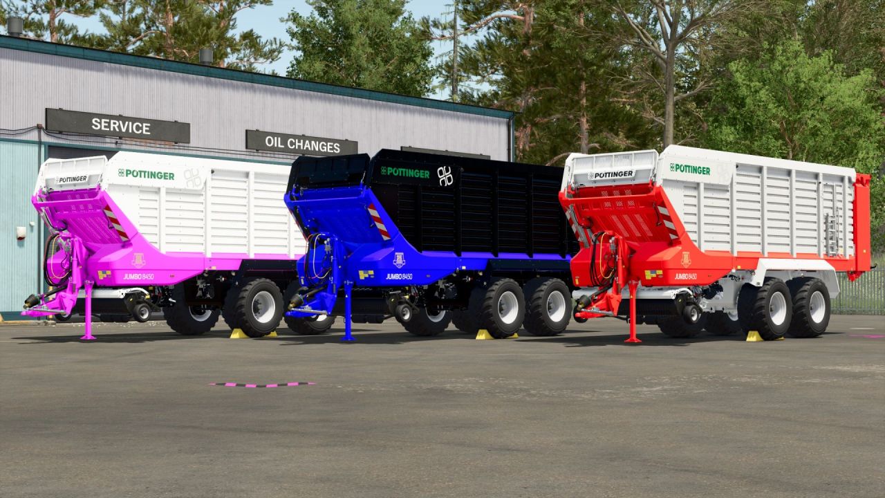 Efektywny Przyczep Pöttinger Jumbo 8450 Db dla Rolników