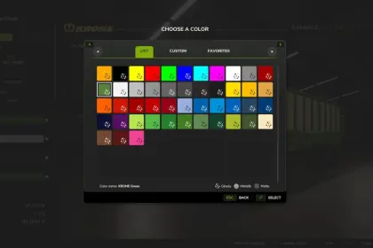 Ефективний Причіп KRONE GX AgriLiner 520 для Farming Simulator 25 — 4