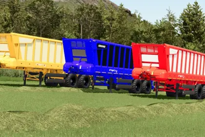 Ефективний Причіп KRONE GX AgriLiner 520 для Farming Simulator 25 — 5