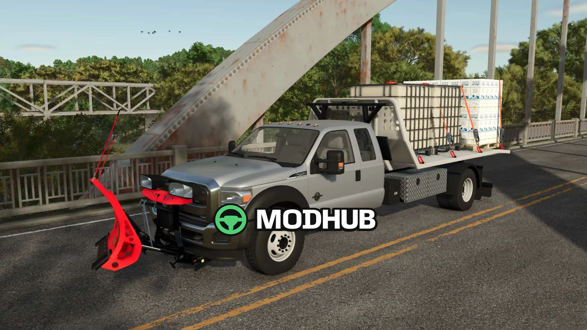 Мод на Автомобілі FORD F450 SNG для Фермер Симулятор 25