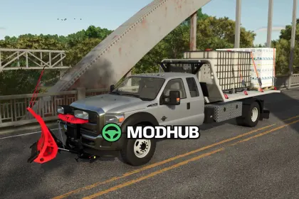 Мод на Автомобілі FORD F450 SNG для Фермер Симулятор 25 — 1