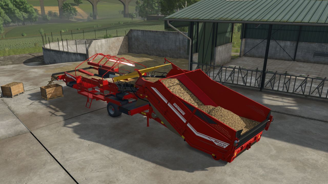 Ефективний Мод Grimme RH 24-60 Combi для Farming Simulator 25