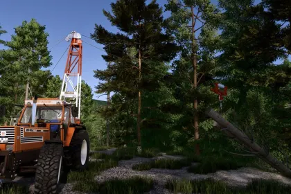 Efficient Yarder Plus Pack Mod for Farming Simulator 25