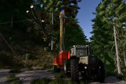 Efektywny Mod Yarder Plus Pack do Farming Simulator 25