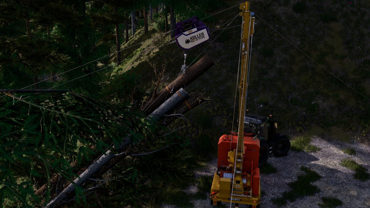 Ефективний Мод Yarder Plus Pack для Farming Simulator 25