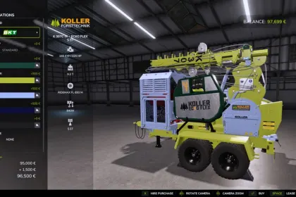 Efektywny Mod Yarder Plus Pack do Farming Simulator 25